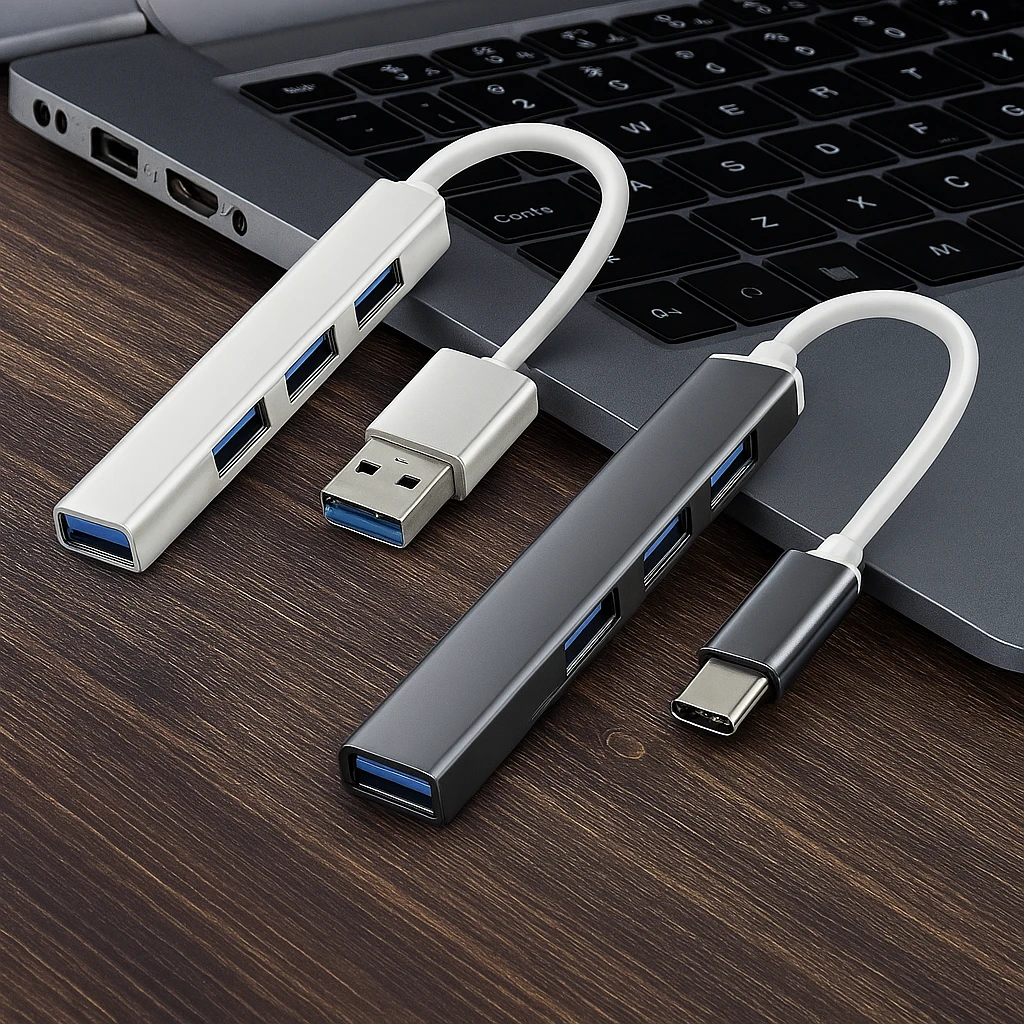 Hub USB 4 en 1