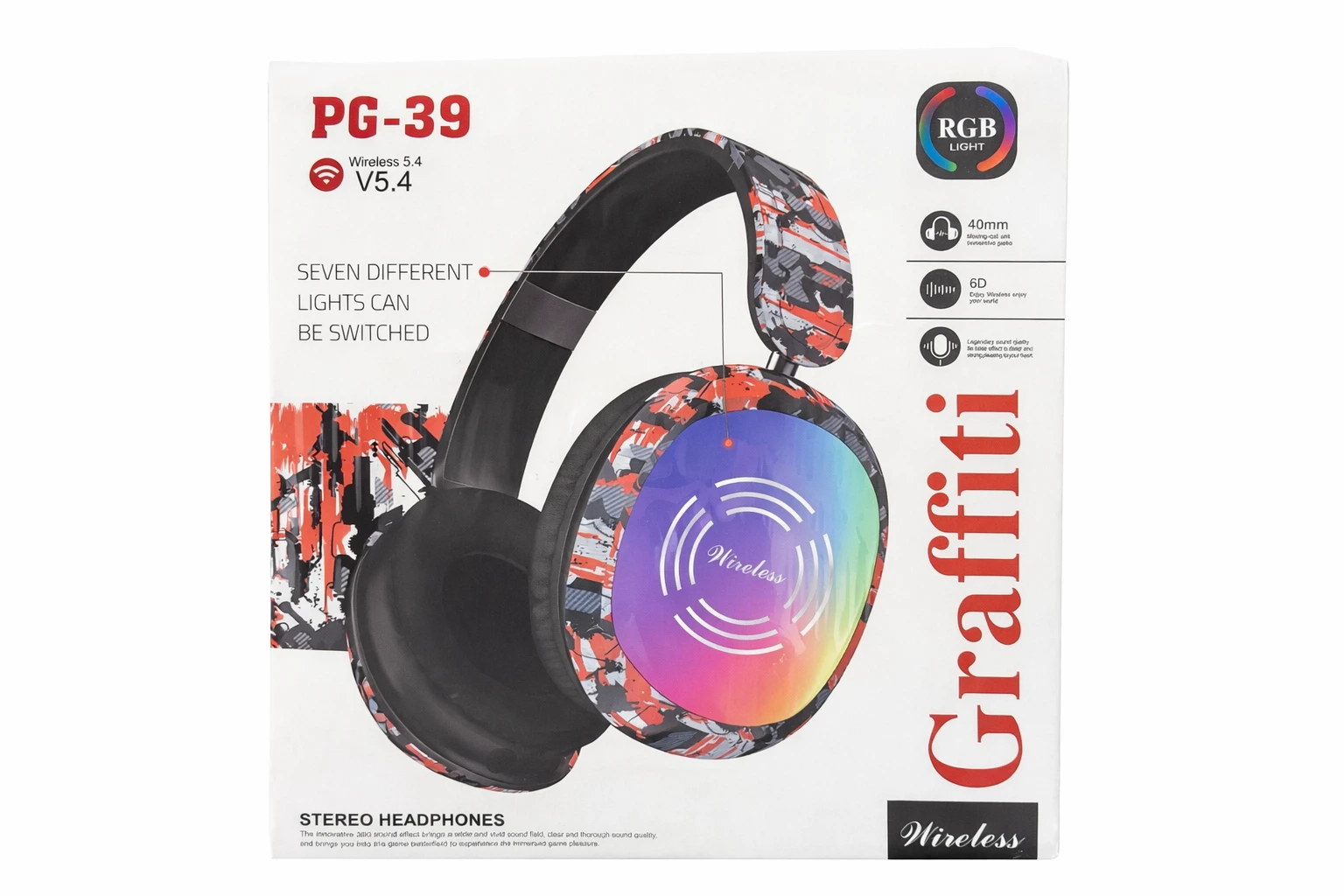 Casque sans fil PG-39