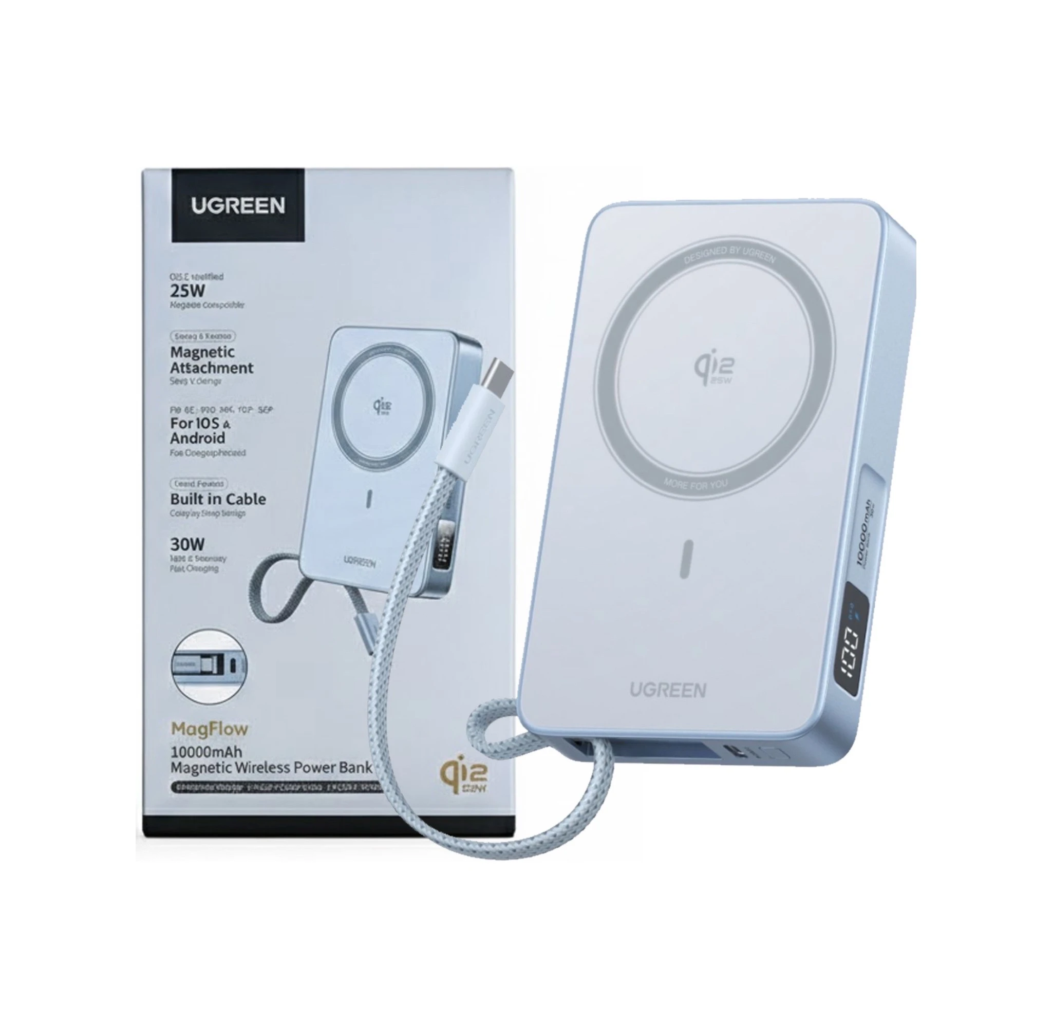 PowerBank magnétique UGREEN 10000 mAh