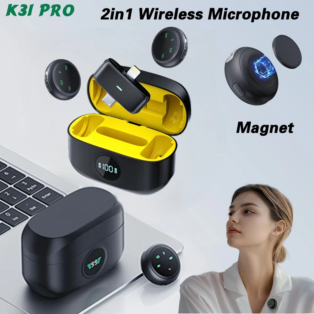 Micro-cravate sans fil K31 Pro